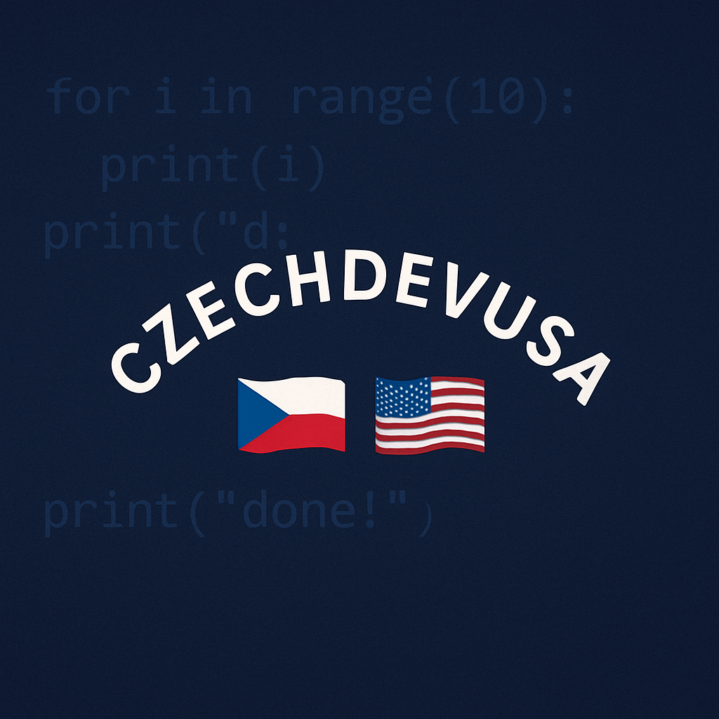 CzechDevUSA shield logo